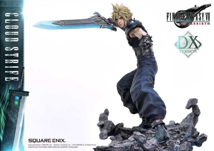 Final Fantasy VII Rebirth Masterline Statue 1/4 Cloud Strife Deluxe Ver. 68 cm – Bild 7