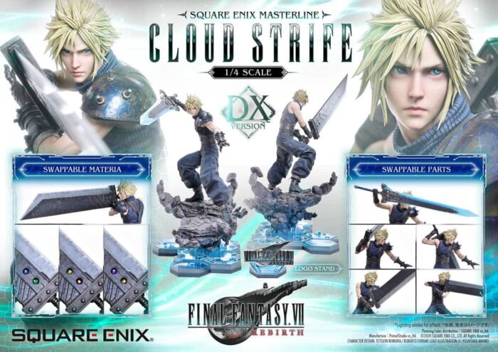 Final Fantasy VII Rebirth Masterline Statue 1/4 Cloud Strife Deluxe Ver. 68 cm – Bild 9