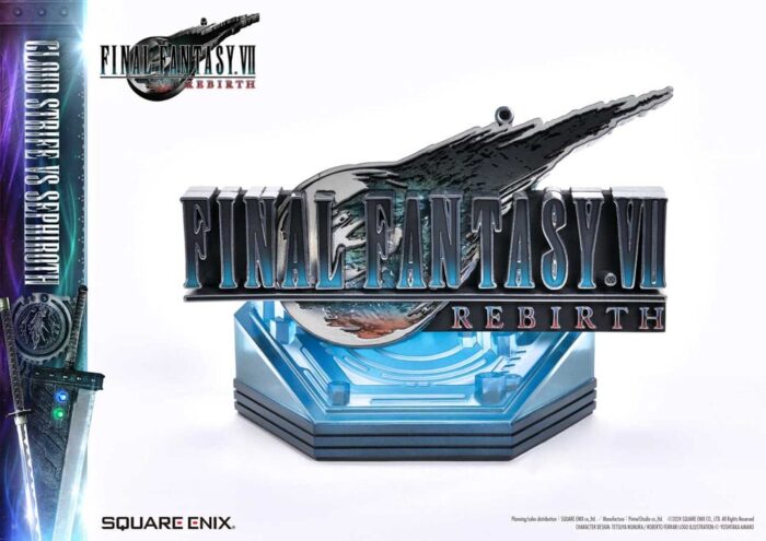 Final Fantasy VII Rebirth Masterline Statuen 2er-Pack 1/4 Cloud Strife vs Sephiroth 69 cm – Bild 6