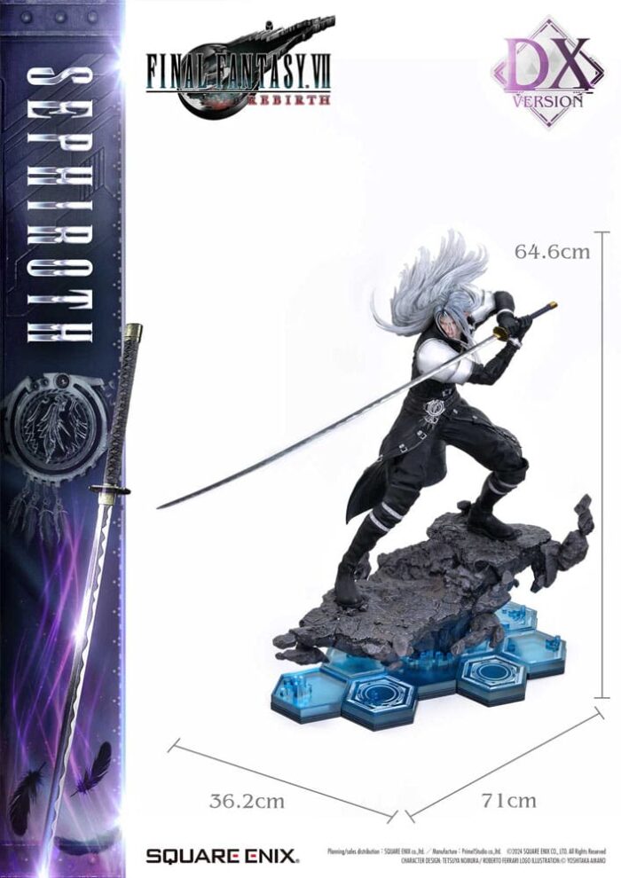 Final Fantasy VII Rebirth Masterline Statue 1/4 Sephiroth Deluxe Ver. 69 cm – Bild 8