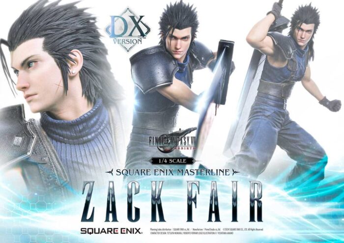 Final Fantasy VII Rebirth Masterline Statue 1/4 Zack Fair Deluxe Ver. 57 cm – Bild 2