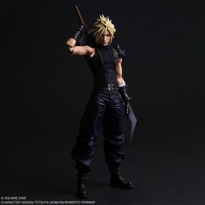 Final Fantasy VII Rebirth Play Arts Shin Actionfigur Cloud Strife 27 cm – Bild 2