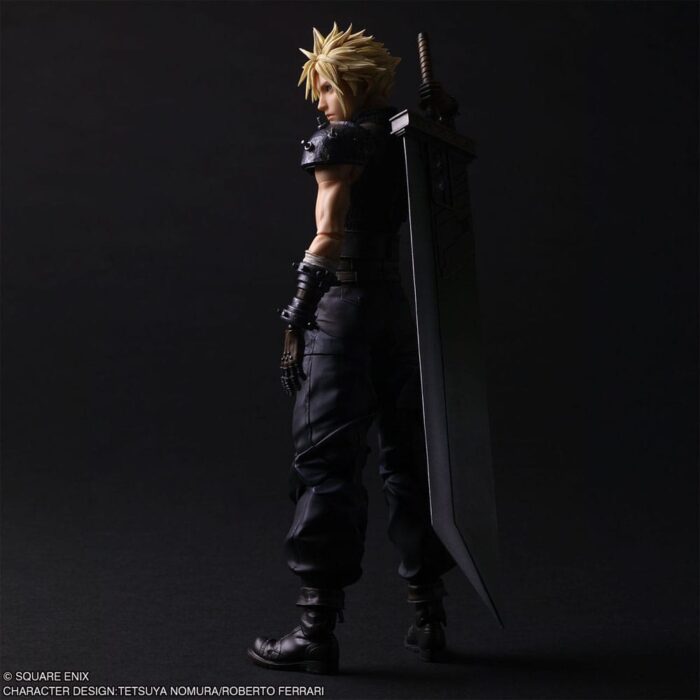 Final Fantasy VII Rebirth Play Arts Shin Actionfigur Cloud Strife 27 cm – Bild 3