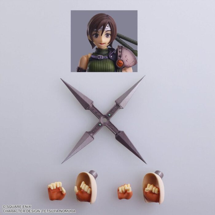 Final Fantasy VII Bring Arts Actionfigur Yuffie Kisaragi 13 cm – Bild 8