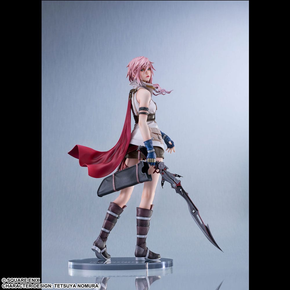 x_sqexff13zzz55.jpg Final Fantasy XIII PVC Statue Lightning 27 cm – Bild 1