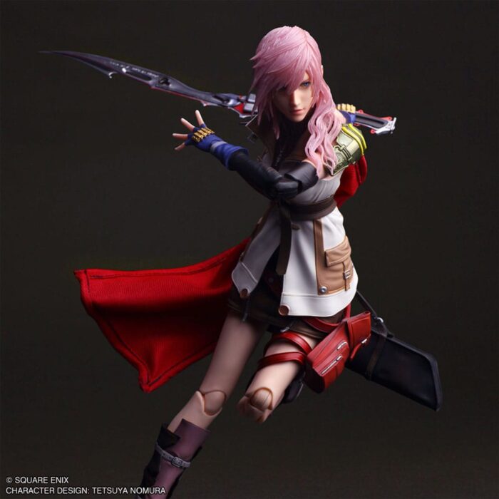 Final Fantasy XIII Play Arts Shin Actionfigur Lightning 26 cm – Bild 2