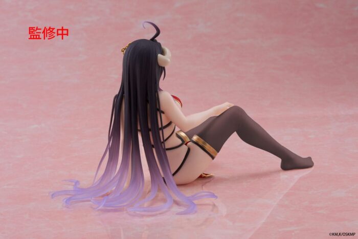 Overlord PVC Statue Desktop Cute Figure Albedo Chinese Dress Ver. Renewal 13 cm – Bild 4