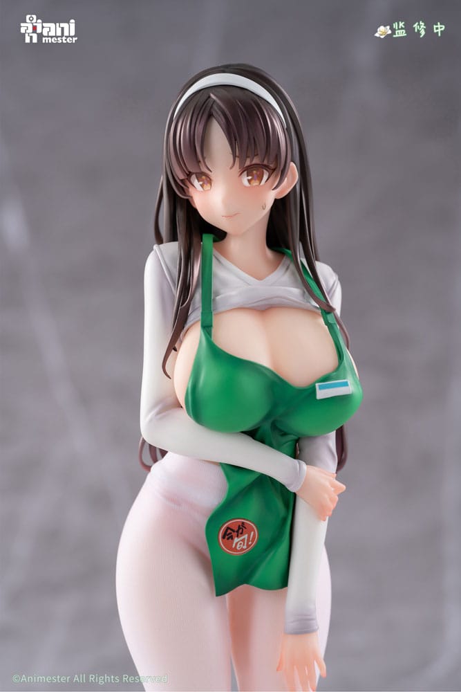 x_anm81036_d.jpg Original Character Statue 1/6 First Business! Mari Hanamiya the Gentle Shop Assistant illustration by POPQN 28 cm – Bild 5