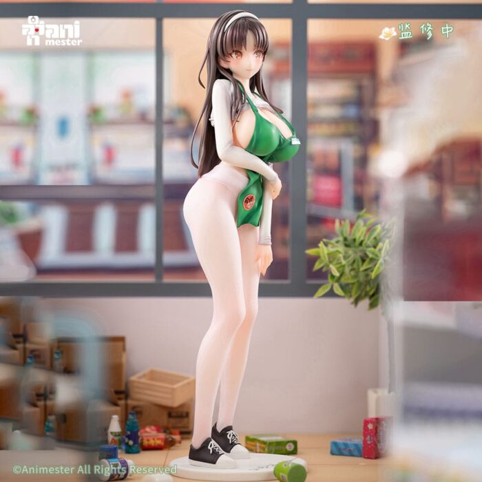 x_anm81036_g.jpg Original Character Statue 1/6 First Business! Mari Hanamiya the Gentle Shop Assistant illustration by POPQN 28 cm – Bild 8