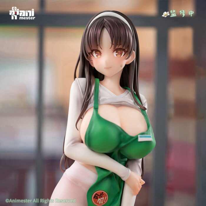 x_anm81036_j.jpg Original Character Statue 1/6 First Business! Mari Hanamiya the Gentle Shop Assistant illustration by POPQN 28 cm – Bild 11