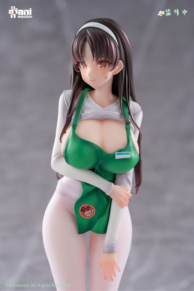 x_anm81036_k.jpg Original Character Statue 1/6 First Business! Mari Hanamiya the Gentle Shop Assistant illustration by POPQN 28 cm – Bild 12