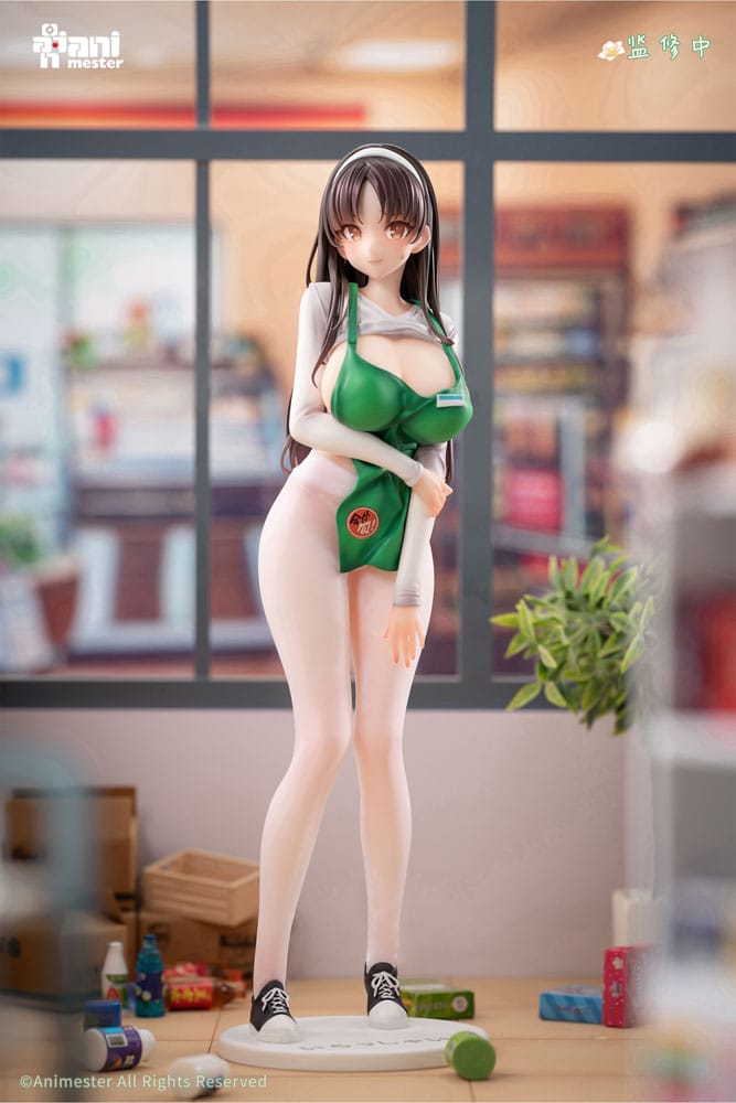 x_anm81036_n.jpg Original Character Statue 1/6 First Business! Mari Hanamiya the Gentle Shop Assistant illustration by POPQN 28 cm – Bild 15