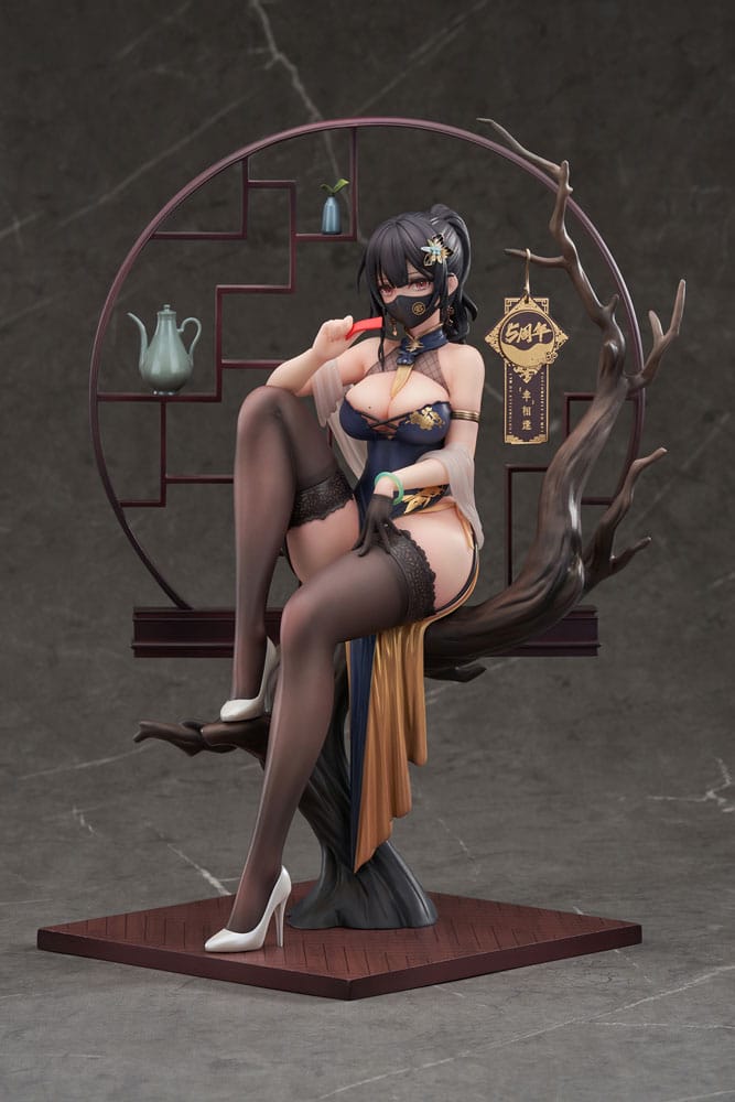 x_apex42171.jpg Original Character PVC Statue 1/7 Xiami China Dress Genboku Ver. 26 cm – Bild 1