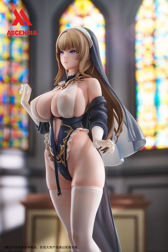 x_asce82008_a.jpg Original Character PU Statuen 2er-Pack 1/6 Lily Nun & Emily Nurse Illustration by Chowbie 26 cm – Bild 2