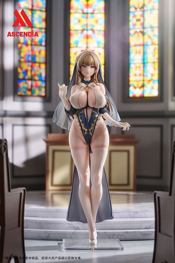 x_asce82008_q.jpg Original Character PU Statuen 2er-Pack 1/6 Lily Nun & Emily Nurse Illustration by Chowbie 26 cm – Bild 18