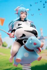 Original Character Statue 1/6 Niu Niang Illustration by renowned designer collective Wushan 21 cm – Bild 2