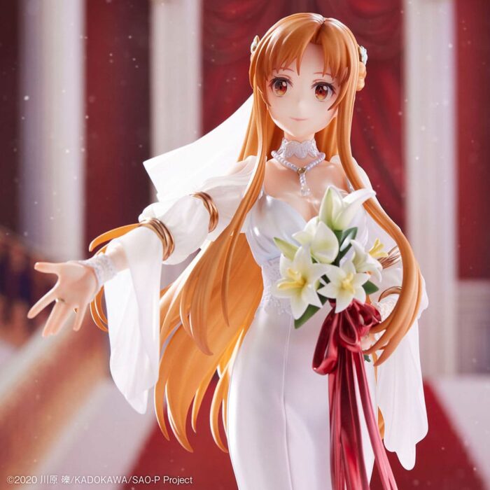 Sword Art Online PVC Statue 1/7 Asuna Wedding Ver. 25 cm – Bild 4