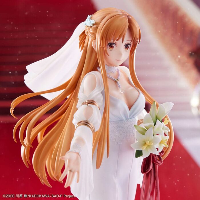 Sword Art Online PVC Statue 1/7 Asuna Wedding Ver. 25 cm – Bild 5