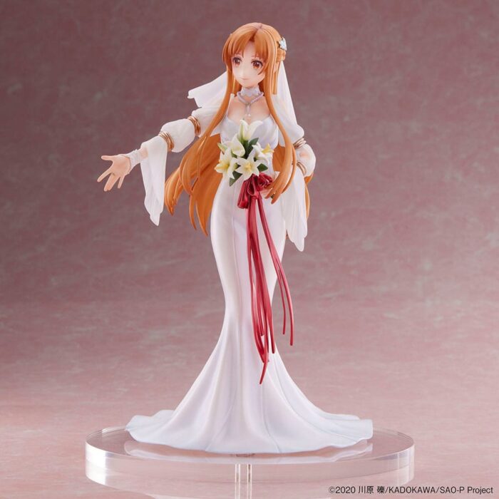 Sword Art Online PVC Statue 1/7 Asuna Wedding Ver. 25 cm – Bild 7