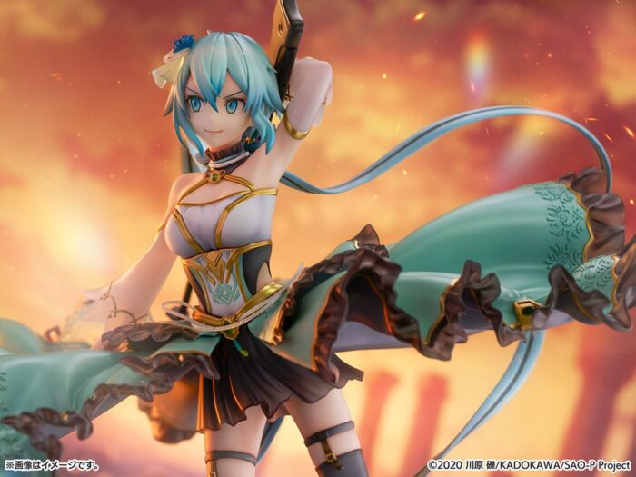x_estr34732_b.jpg Sword Art Online SHIBUYA SCRAMBLE FIGURE PVC Statue 1/7 Sinon Crystal Dress Ver. 29 cm – Bild 3