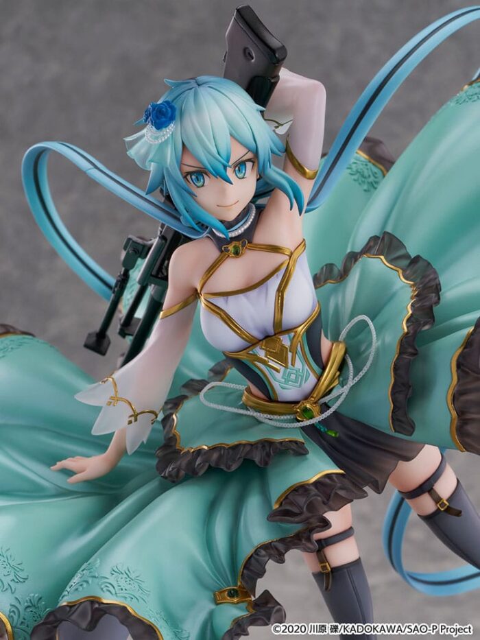 x_estr34732_f.jpg Sword Art Online SHIBUYA SCRAMBLE FIGURE PVC Statue 1/7 Sinon Crystal Dress Ver. 29 cm – Bild 7