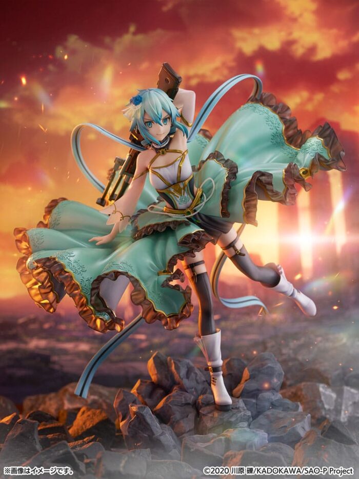 x_estr34732_h.jpg Sword Art Online SHIBUYA SCRAMBLE FIGURE PVC Statue 1/7 Sinon Crystal Dress Ver. 29 cm – Bild 9