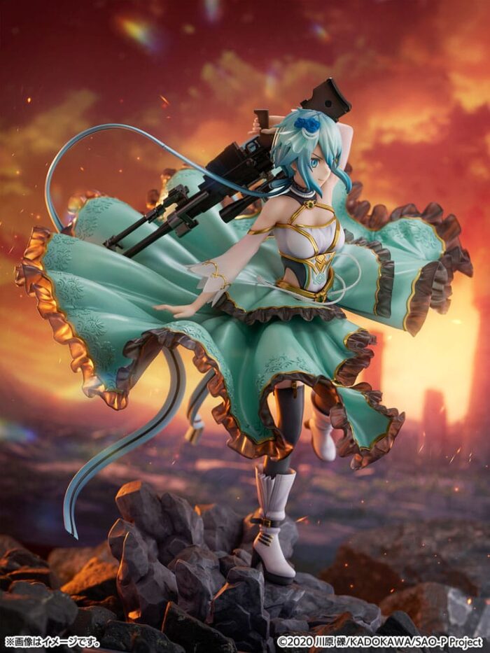 x_estr34732_j.jpg Sword Art Online SHIBUYA SCRAMBLE FIGURE PVC Statue 1/7 Sinon Crystal Dress Ver. 29 cm – Bild 11