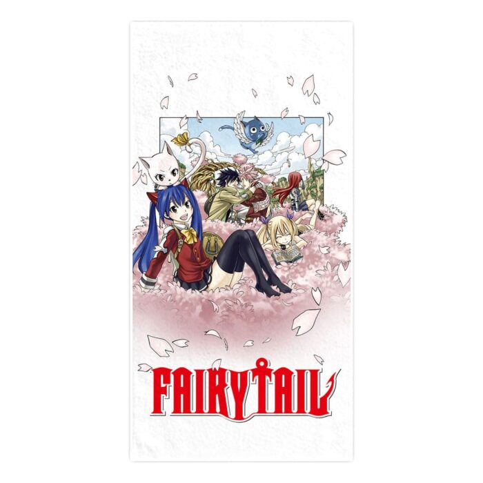 x_saka70053.jpg Fairy Tail Handtuch Sakura Bloom 150 x 75 cm – Bild 1