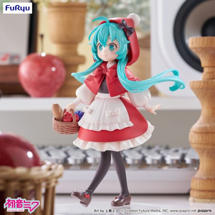Hatsune Miku Desktop Fairy PVC Statue Hatsune Miku Little red riding hood Ver. 16 cm – Bild 7
