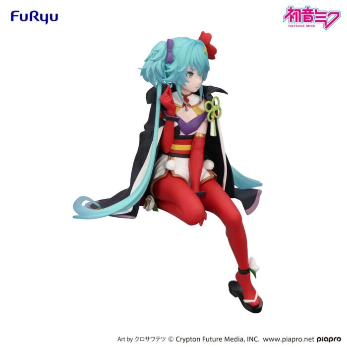 Hatsune Miku Noodle Stopper PVC Statue Flower Fairy Camellia 15 cm – Bild 4