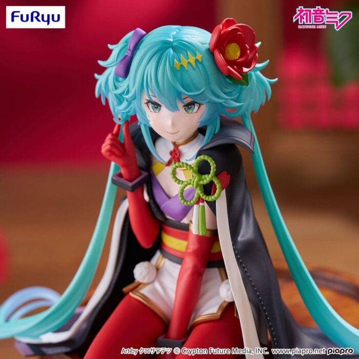 Hatsune Miku Noodle Stopper PVC Statue Flower Fairy Camellia 15 cm – Bild 8