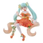 Hatsune Miku Noodle Stopper PVC Statue Hatsune Miku Citrus Ver. 14 cm