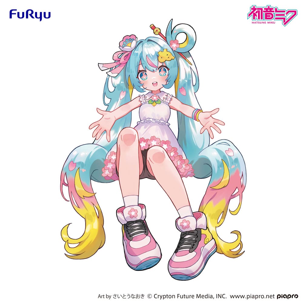 x_fryu51076.jpg Hatsune Miku Noodle Stopper PVC Statue Hatsune Miku 10th Anniversary 14 cm – Bild 1