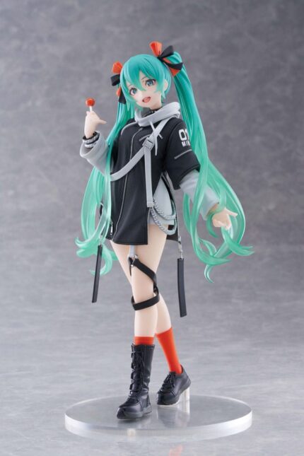 Hatsune Miku - Wonderland PVC Statue Fashion Punk Ver.