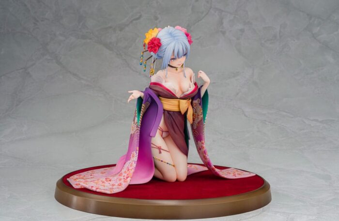 Original Character Statue 1/7 Shujuu Ecstasy Shion Oiran Ver. 15 cm – Bild 6