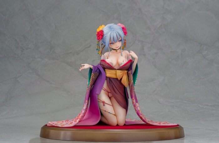 Original Character Statue 1/7 Shujuu Ecstasy Shion Oiran Ver. 15 cm – Bild 7