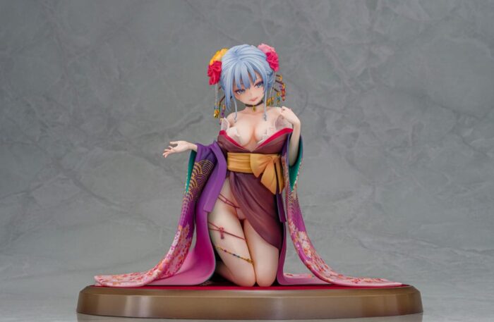 Original Character Statue 1/7 Shujuu Ecstasy Shion Oiran Ver. 15 cm – Bild 8