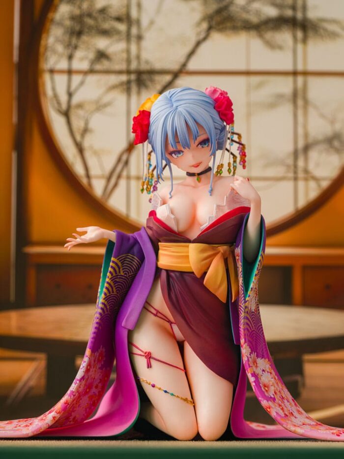 Original Character Statue 1/7 Shujuu Ecstasy Shion Oiran Ver. 15 cm – Bild 21