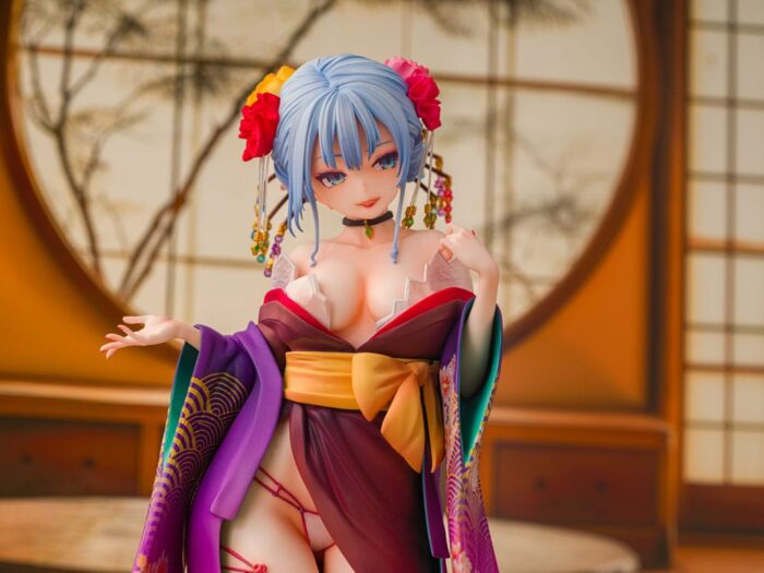 Original Character Statue 1/7 Shujuu Ecstasy Shion Oiran Ver. 15 cm – Bild 22