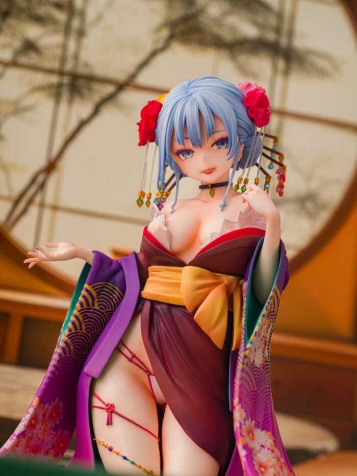 Original Character Statue 1/7 Shujuu Ecstasy Shion Oiran Ver. 15 cm – Bild 23