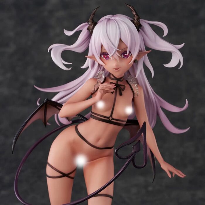 Original Character PVC Statue Dusky-Skinned Vampire Yoru-chan Illustration by Yukimiya Yuge 28 cm – Bild 7