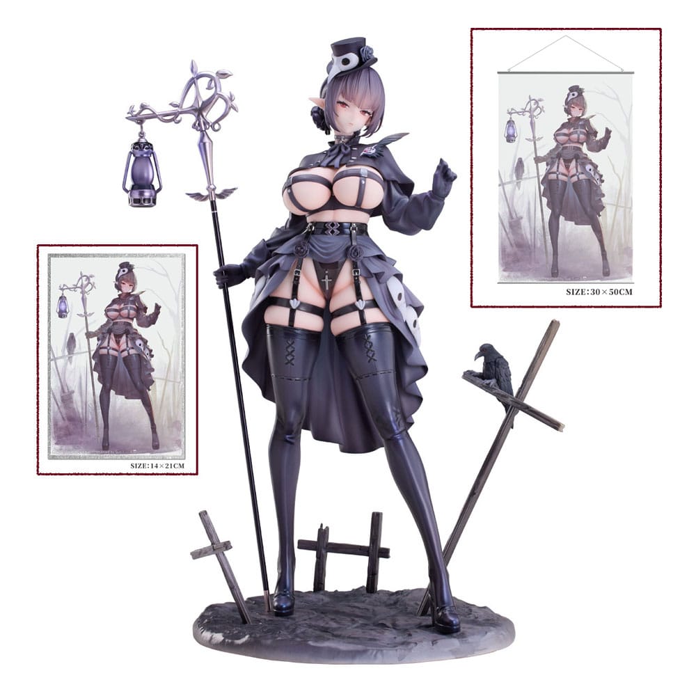 x_hanbe32027.jpg Original Character PVC Statue 1/6 Pest Doctor Kara Deluxe Edition 30 cm – Bild 1