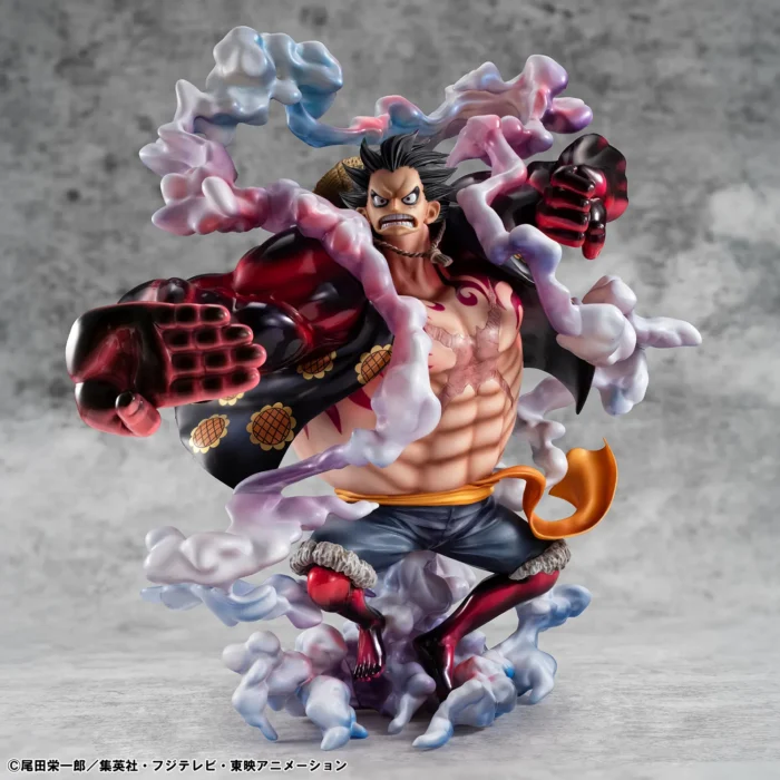 One Piece P.o.p Sa-maximum Monkey D.luffy Gear 4 Boundman 10th Limited Ver. Statue – Bild 9