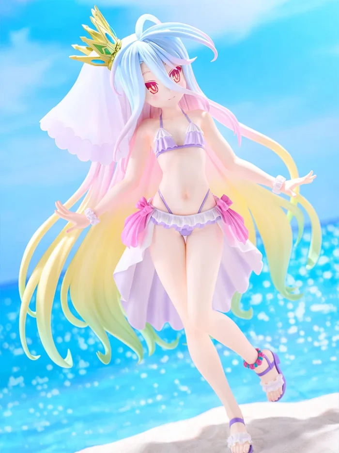 No Game No Life Shiro Swimwear Dress Tenitol Tall Figure – Bild 5