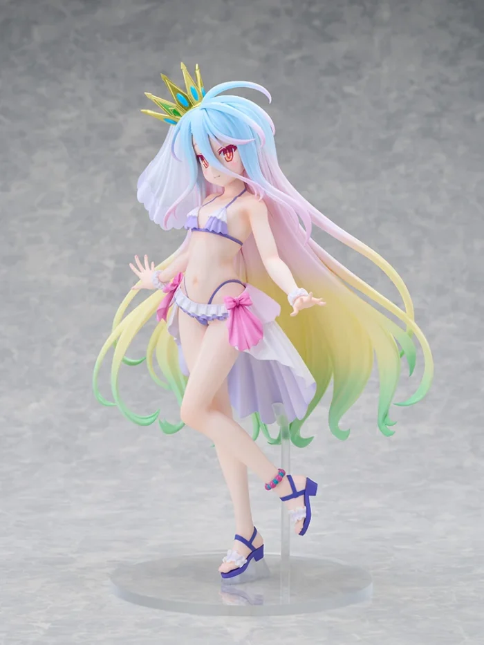 No Game No Life Shiro Swimwear Dress Tenitol Tall Figure – Bild 7