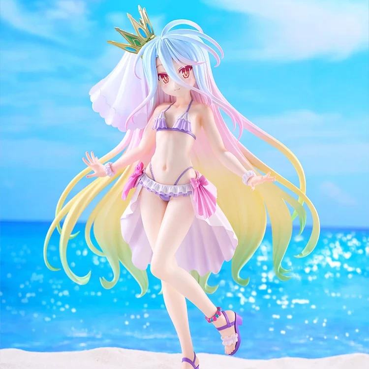 117753__c22f6275.jpg No Game No Life Shiro Swimwear Dress Tenitol Tall Figure – Bild 1