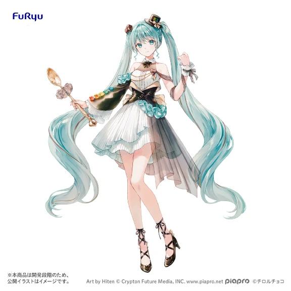 117788__7b72efd0.jpg Hatsune Miku X Tirol Choco Collaboration Coffee Nougat Figure – Bild 1