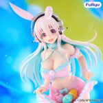 Super Sonico Pastel Easter Bicute Bunnies Figure