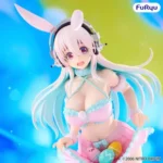 Super Sonico Pastel Easter Bicute Bunnies Figure – Bild 6