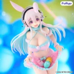 Super Sonico Pastel Easter Bicute Bunnies Figure – Bild 4